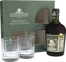 Diplomatico Rum Gift Set with Glasses