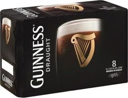 Guinness Draft 8 Pack Pub Cans