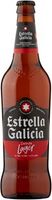 Estrella Galicia Spanish Lager 4.7% 660ml beer bottle