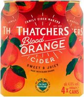Thatchers Blood Orange Cider Cans
