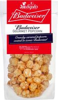 Joe & Sephs Budweiser Popcorn Pouch 75G