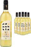 Jack Rabbit Pinot Grigio Wine 6 x