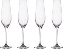 Fox & Ivy Champagne Flute Crystal Glass4pk