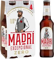 Madri Excepcional 0.0% Premium Lager Beer