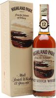 Highland Park 12 Year Old / Bot.1970s Island ...