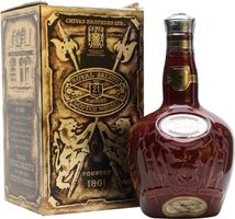 Royal Salute 21 Year Old / Red Spode Decanter / Bot. 1970s Blended Whisky