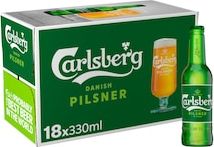 Carlsberg Danish Pilsner Lager Beer Bottle 18...