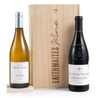 Fine Wine Mixed Duo in Wooden Gift Box
