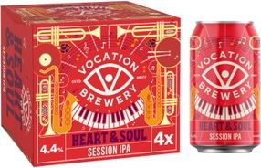 Vocation Brewery Heart & Soul Session IPA 4x330ml