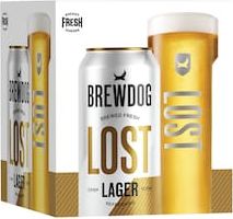 BrewDog Lost Lager 4 x 440ml