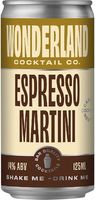 Brewdog Wonderland Cocktail Co. Espresso Martini