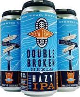 New Trail Double Broken Heels Hazy IPA Cans