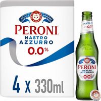 Peroni Nastro Azzurro 0.0% 4x330ml