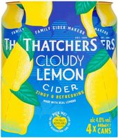 Thatchers Cloudy Lemon Cider 4 x 440ml