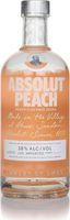 Absolut Peach Flavoured Vodka