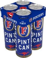 Foster's Lager Beer Can   4 x 568ml