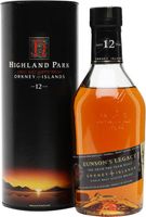Highland Park 12 Year Old / Eunson's Legacy Island Whisky