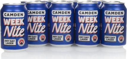 Camden Town Week Nite (12 x 330ml) Lager / Pilsner Beer