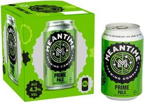 Meantime Brewing Company Prime Pale Ale Beer Cans