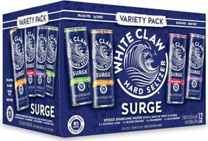 White Claw Hard Seltzer Surge Variety Pack 24...