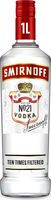 Smirnoff Vodka red label 1L