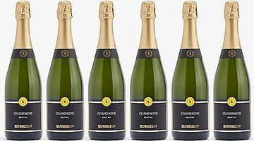 Selfridges Selection Champagne Brut NV case o...