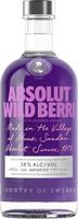 Absolut Wild Berri Vodka