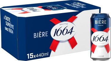 1664 Bière Premium Lager 15x440ml