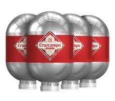 Cruzcampo Sevilla Lager Bundle - 4x 8L BLADE Kegs