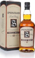 Springbank 15 Year Old - 2000s Single Malt Wh...
