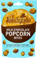 Joe & Sephs Milk Chocolate Popcorn Bites 63G
