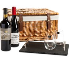 Rich Reds + Accessories in Gift Basket