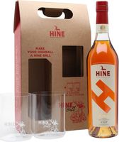 H by Hine VSOP Cognac / 2 Glass Gift Pack