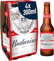 Budweiser Lager 4X300ml